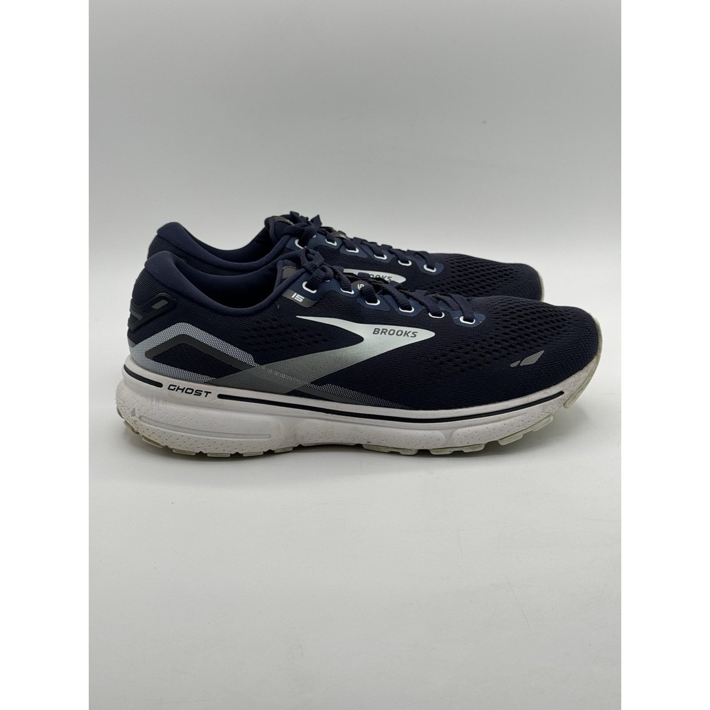 Brooks Ghost 15 Women's Size 10 B (Medium) Running Shoes Navy White